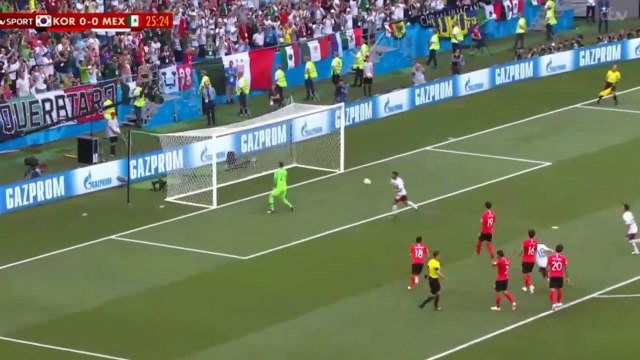 Carlos Vela Goal - South Korea vs Mexico 0-1 23/06/2018