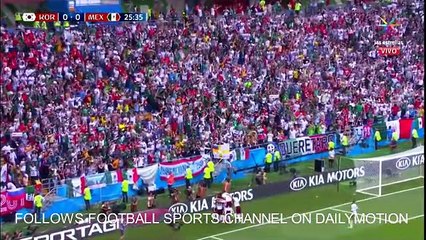 South Korea vs Mexico 1-2 All Goals Highlights 23/06/2018