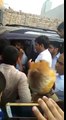Workers Surround Sinkder Boosan's vehicle, Chanted Lota Lota Slogans and Abused other Local Politicians