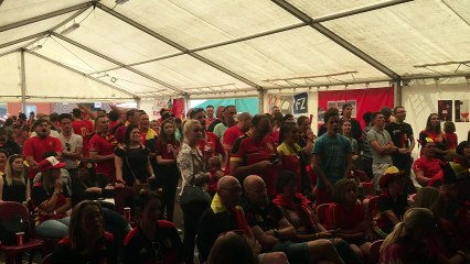Belgique - Tunisie: fan zone à Estaimpuis
