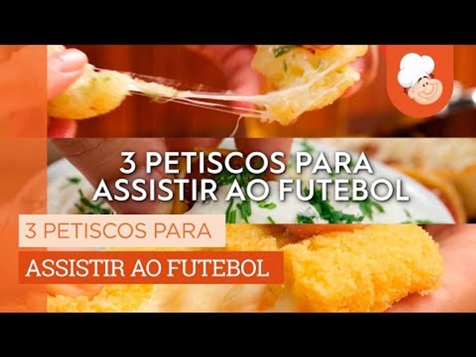 3 petiscos para assistir ao futebol — Receitas...