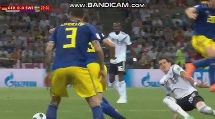 Sebastian Rudy INJURY - Germany 0-0 Sweden 23.06.2018