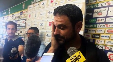 Stefano Fiore in zona mista all'evento di Operazione Nostalgia