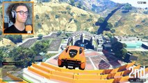 WE ATTEMPTED THE GREATEST STUNT LEVEL! - GTA 5 Funny Moments