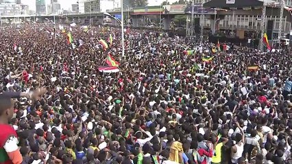 Ethiopian PM addresses nation following explosion at rally