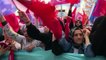 Os últimos comícios na véspera de eleições turcas