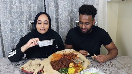 ETHIOPIAN FOOD MUKBANG!