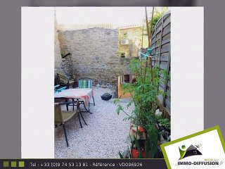 Maison A vendre Siran 88m2 + Cour 28m2