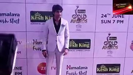 #GoldAwards2018 | Harshad Chopda Goofing Around On the Red Carpet