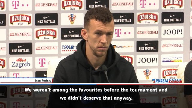 Perisic coy on Croatia favourites talk