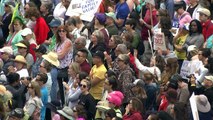 Thousands protest in San Diego against US immigration policy