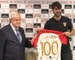 Corluka presented with gifts after reaching 100 Croatia caps