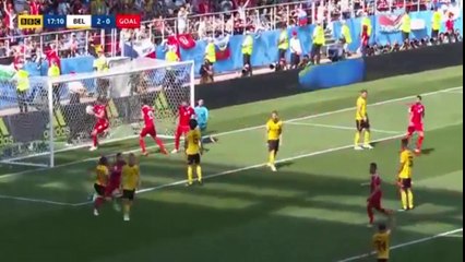 Belgique 5-2 Tunisie résumé  buts FIFA CUP  23/06/2018