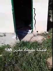 الاحتلال التركي يواصل هدم المواقع في عفرين