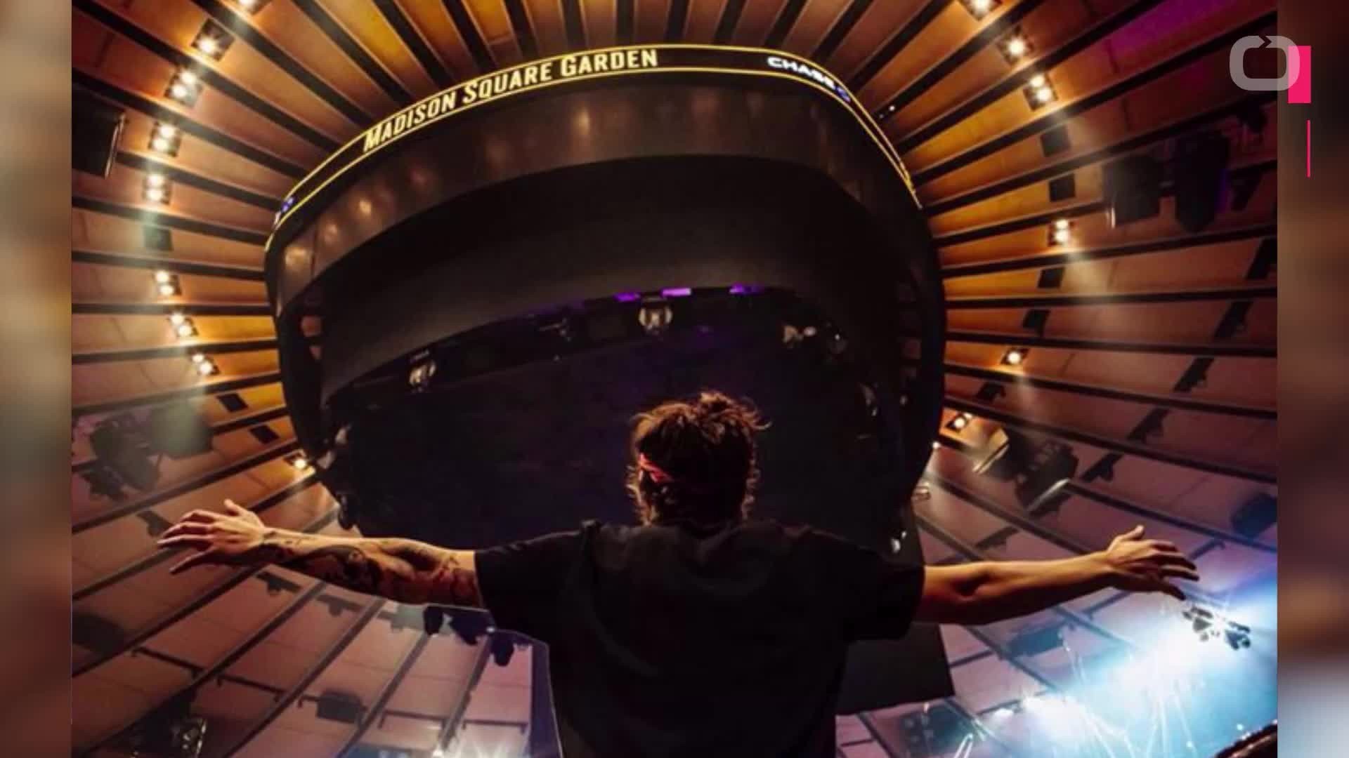 Harry Styles Lights Up Madison Square Garden Video Dailymotion