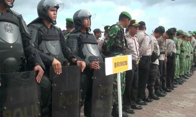 Amankan Pilkada, Polisi & TNI Siagakan Ribuan Personel