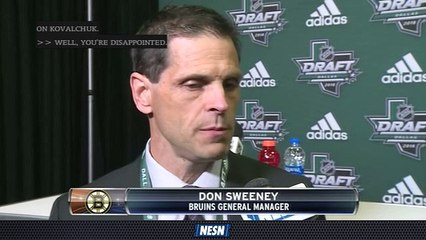 Don Sweeney Discusses Not Signing Ilya Kovalchuk