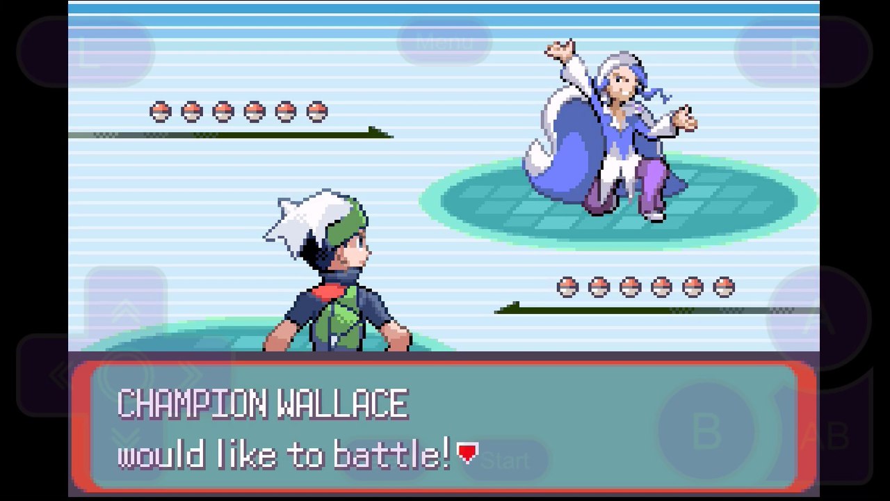 Pokemon Emerald - Champion Wallace