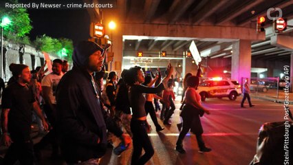 Protests Continue For Third Day Following Shooting Death Of Pittsburgh Teen