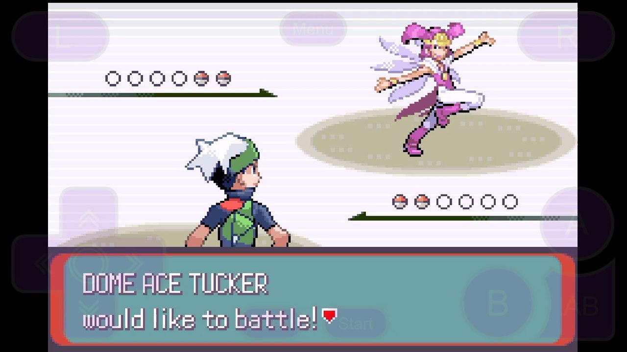 Pokemon Emerald - Dome Ace Tucker (Silver)