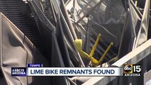 Remnants of Lime rental sharing bikes found in Tempe