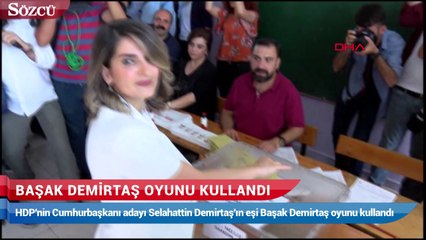 Başak Demirtaş oyunu kullandı