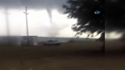 Bartın açıklarındaki hortum korkuttu