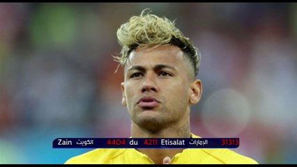 سخرية الجماهير من قصة شعر نيمار ولوكاكاو يعادل رقم مارادونا في معلومة على الطاير