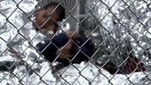 Video taken on June 15 shows children of illegal immigrants being held in wire cages and sleeping on concrete floors with space blankets to keep warm after bein