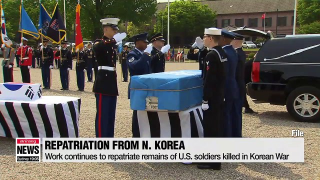 Remains of U.S. soldiers could be returned as soon as this week