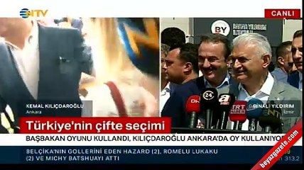 Başbakan Yıldırım önce oyunu kullandı sonra bu espriyi patlattı!