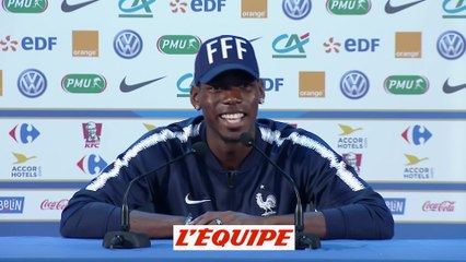 Pogba «Je ne joue pas un rôle» - Foot - CM 2018 - Bleus
