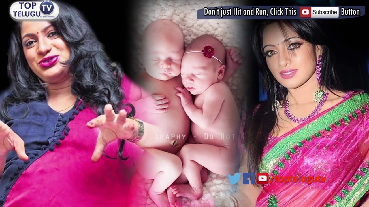 Anchor Udaya Bhanu Blessed With Twin Baby Girls | Exclusive Pics | Husband Vijay | #TopTeluguTV