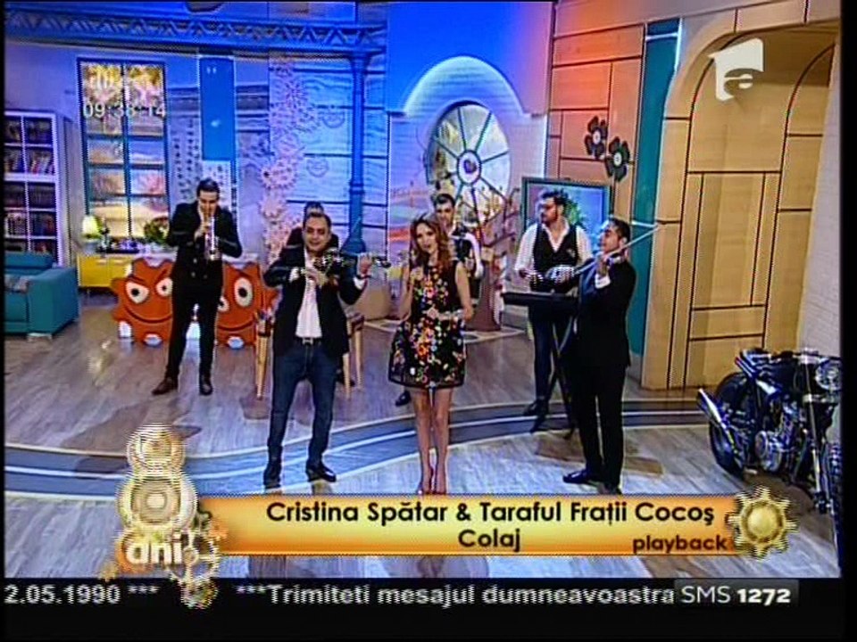 CRISTINA SPATAR (Neatza cu Razvan si Dani) 19.april.2016