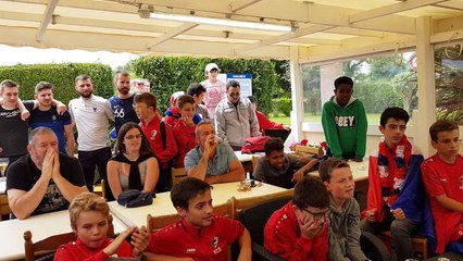 égalisation France 1 - 1 Australie Carnac