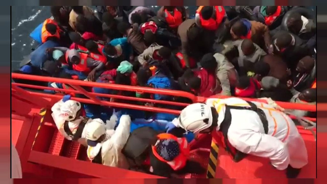 'LIFELINE' RECIBE PROVISIONES DE MALTA Y ESPAÑA NUEVAS PATERAS
