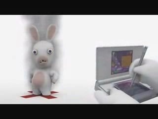 Les lapins crétins - Pub de la DS (Rayman)