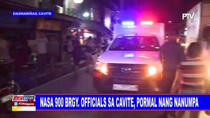 Nasa 900 barangay officials sa Cavite, pormal nang nanumpa