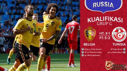 Cuplikan BELGIA vs TUNISIA Piala Dunia 2018