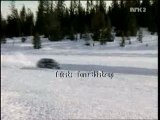 Drift sur neige Bmw 320I Coupe e46