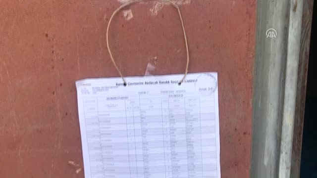 Köyde Kurulan Sandıkta 2 Seçmen Oy Kullandı
