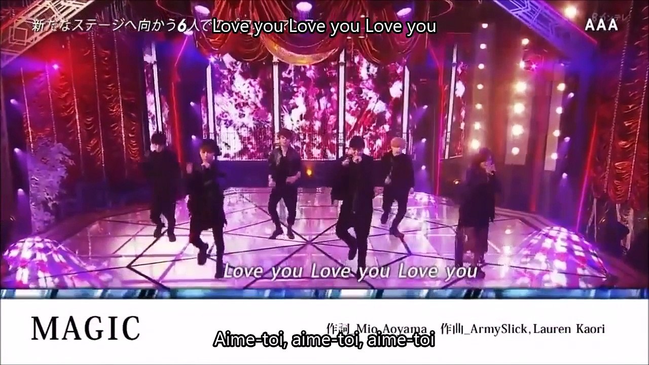 AAA - MAGIC Vostfr + Romaji