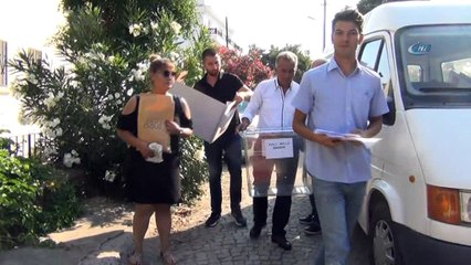 Ayvalık’ta 17 hasta vatandaş seyyar sandıkta oy kullandı