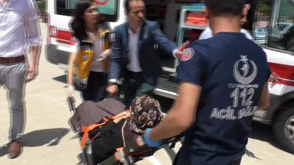 83 yaşında sedye üzerinde oy kullandı