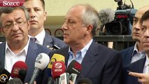 Muharrem İnce'den YSK önünde açıklama