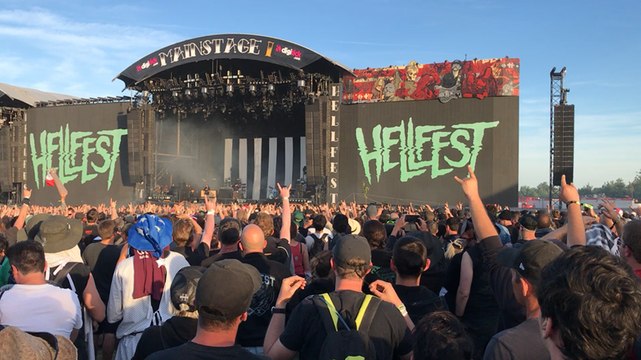 Les Defstones en concert au Hellfest