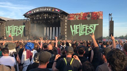 Les Defstones en concert au Hellfest