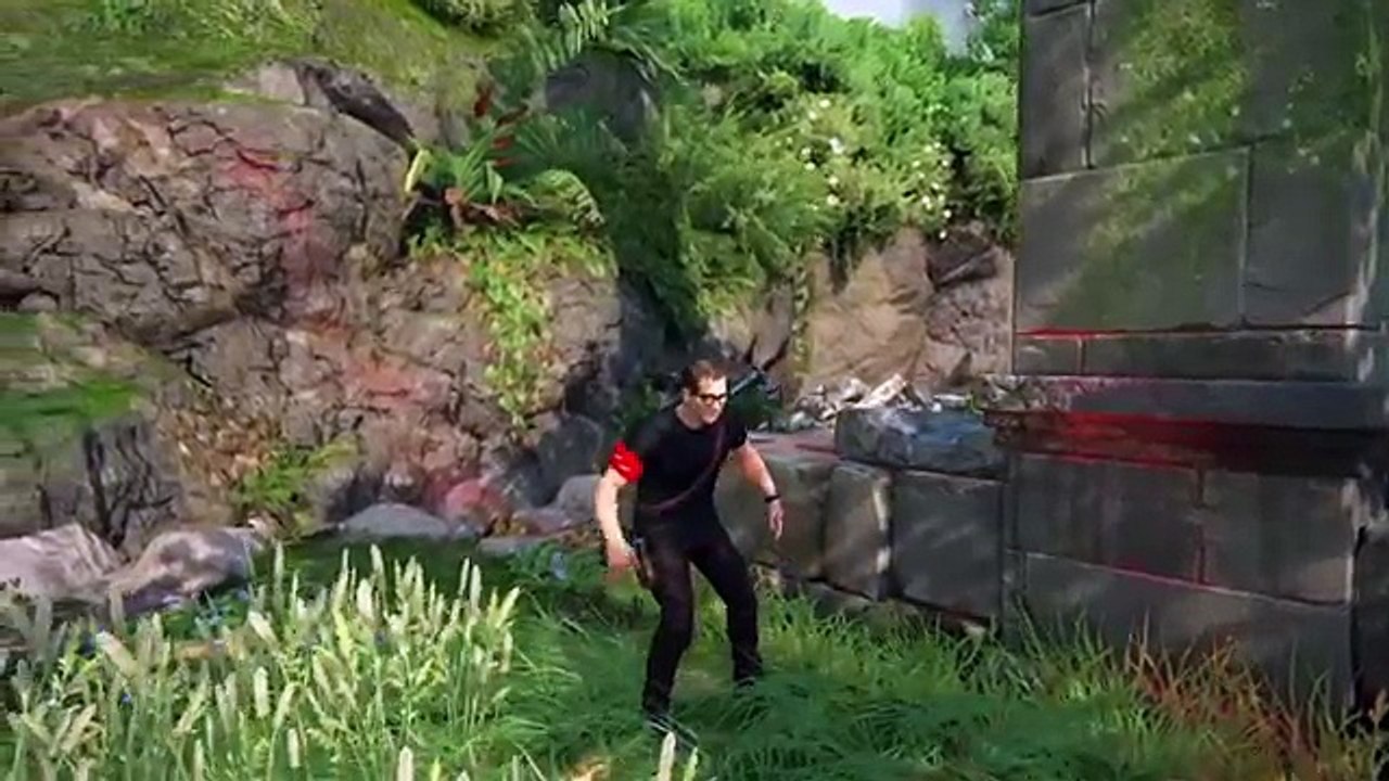 Uncharted 4 Random Moments NEW Bounty Hunter DLC Cinema Mode FAIL compilation 7