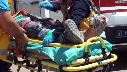 Şanlıurfa’da üzerine demir düşen 3 işçi yaralandı