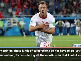 Xhaka and Shaqiri celebrations 'exaggerated' - Swiss FA President Heinrich